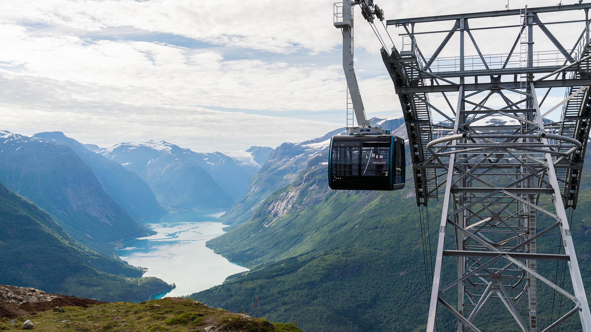 Loen Skylift in Norway Photo: Bard Basberg