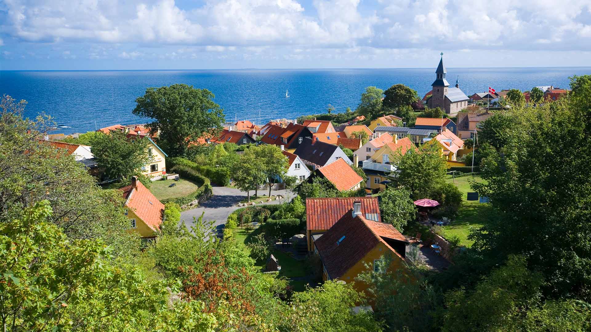 Bornholm island, Baltic Sea, Denmark