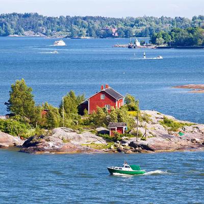 Island in the Baltic sea close to Helsinki