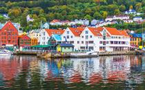 Bergen harbour view - Norway